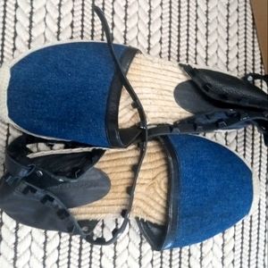 Slightly worn but extremely beautiful sandals..